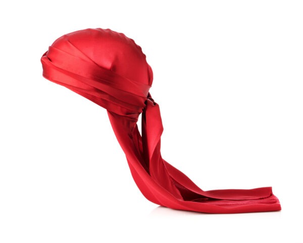 rose red silk durag