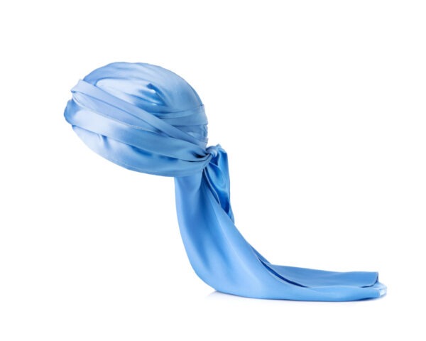 sky blue silk durag