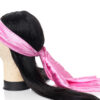 Pink Pure Silk Head Wrap For Women
