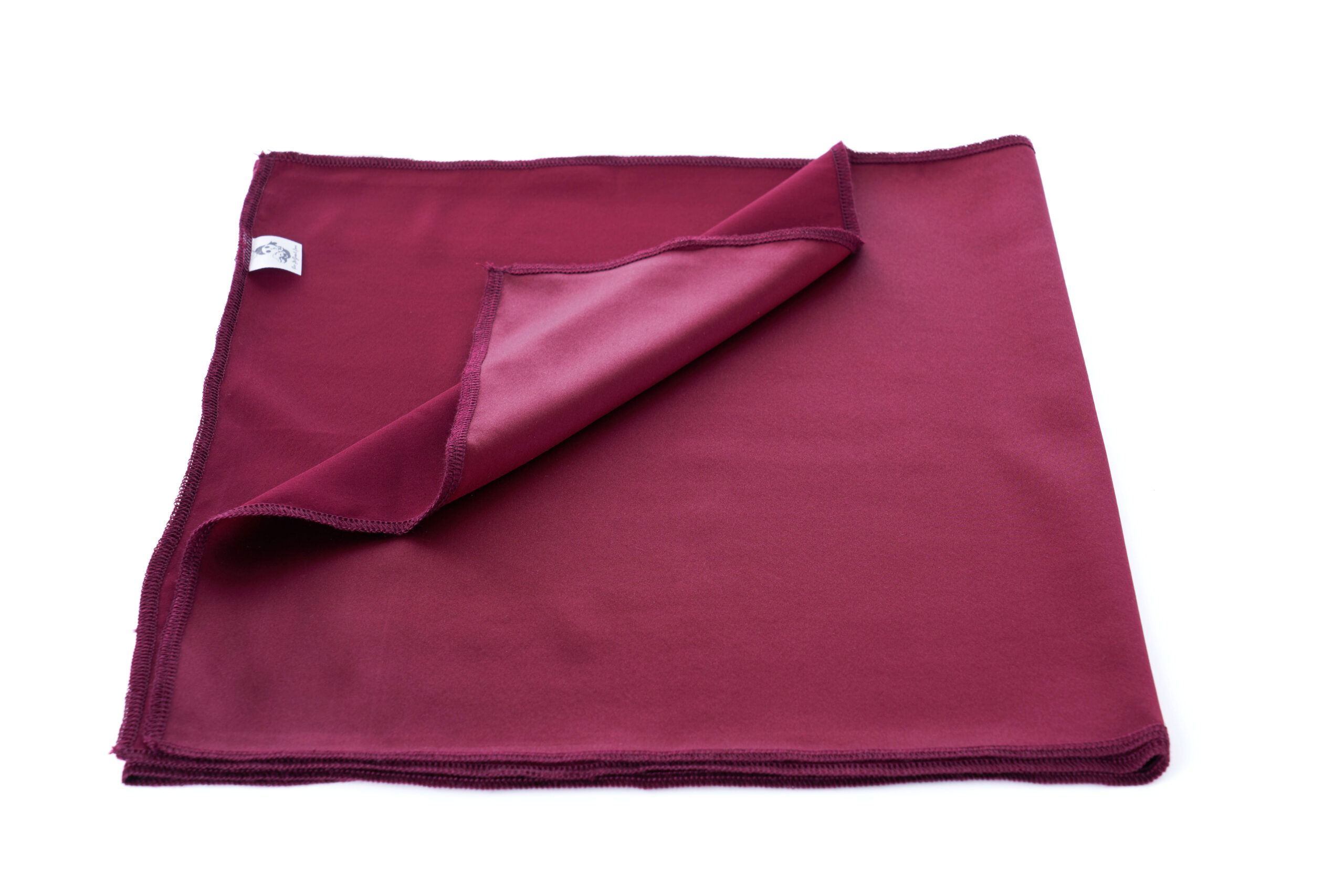 Bordeaux Pure Silk Head Wrap